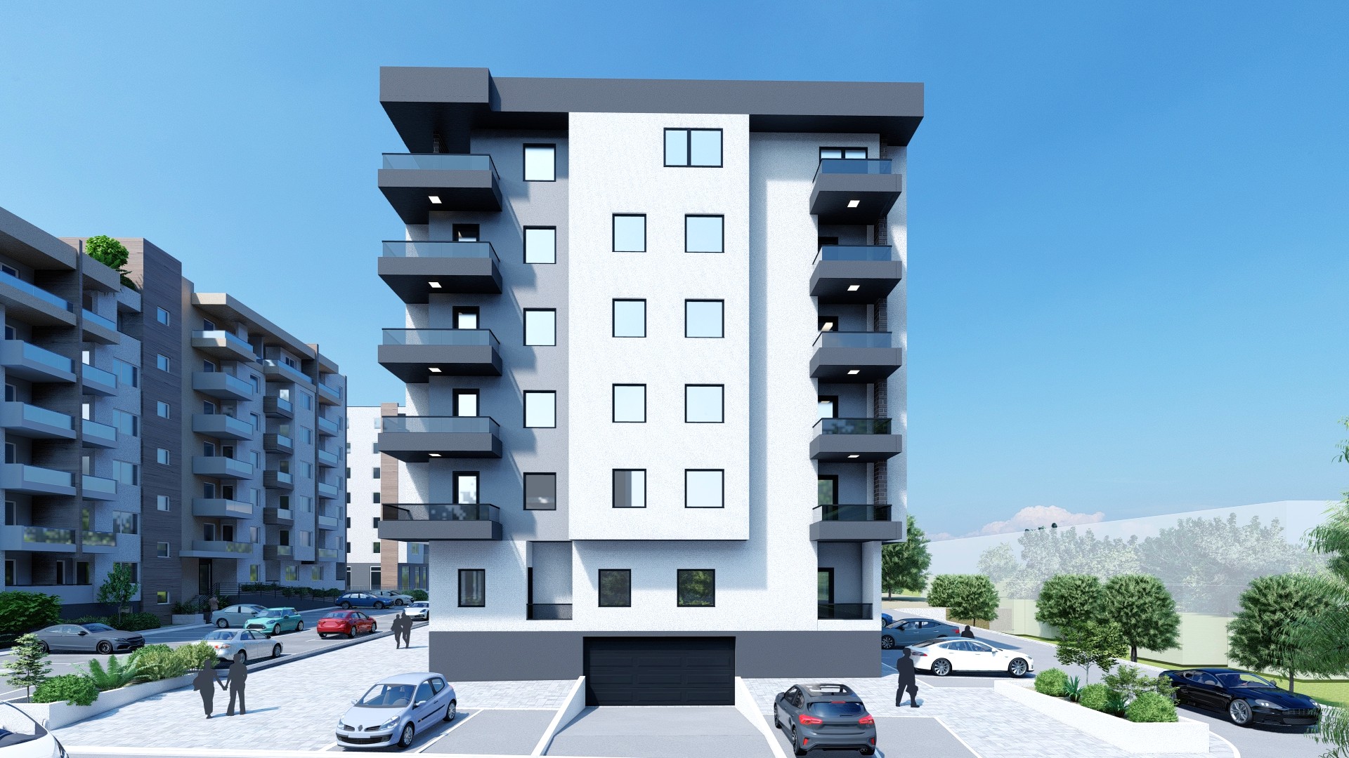 Lamela IV render - ulaz